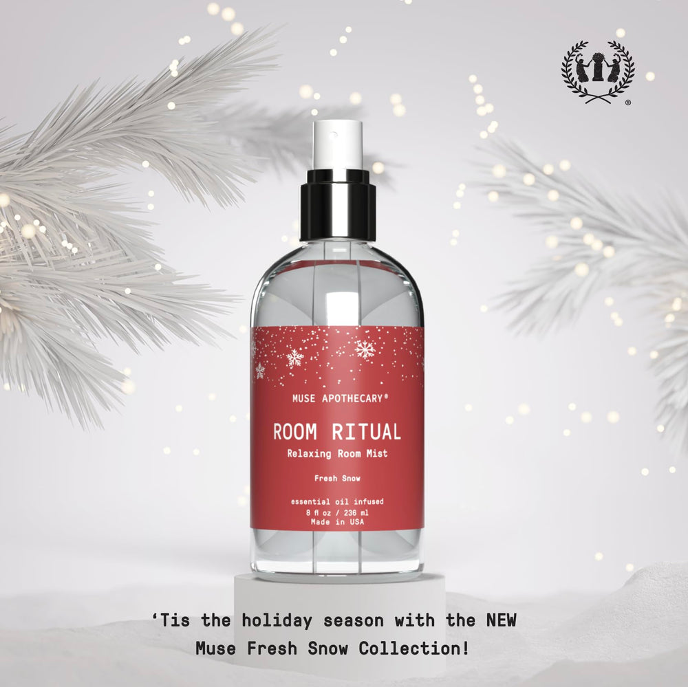 Two-pack packaging for Muse Apothecary Room Ritual