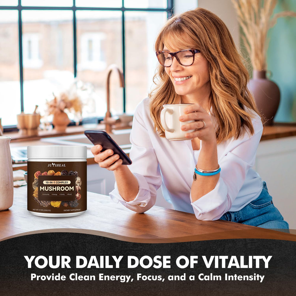 Blend of Lion's Mane, Reishi and other mushrooms