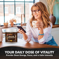 Blend of Lion's Mane, Reishi and other mushrooms
