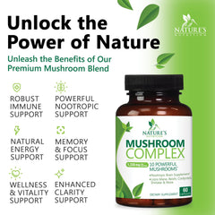 Cordyceps mushroom in high-strength brain health formula