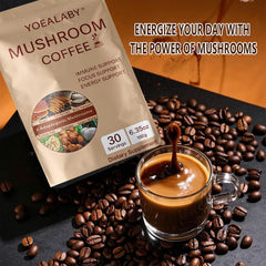 MCT oil addition to mushroom coffee