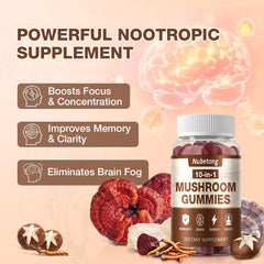 Reishi and Chaga mushrooms for gummies