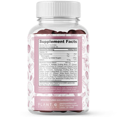 Nutrition emphasis on 2500 mg per serving in gummies