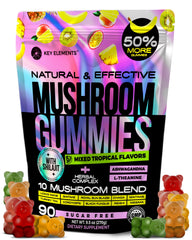 Bottle of Next-Gen Mushroom Gummies with Ashwagandha and L-Theanine