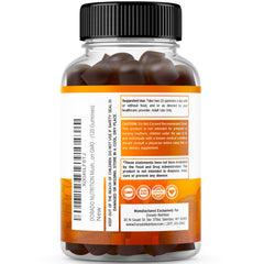 Close-up of product label with nutrition information