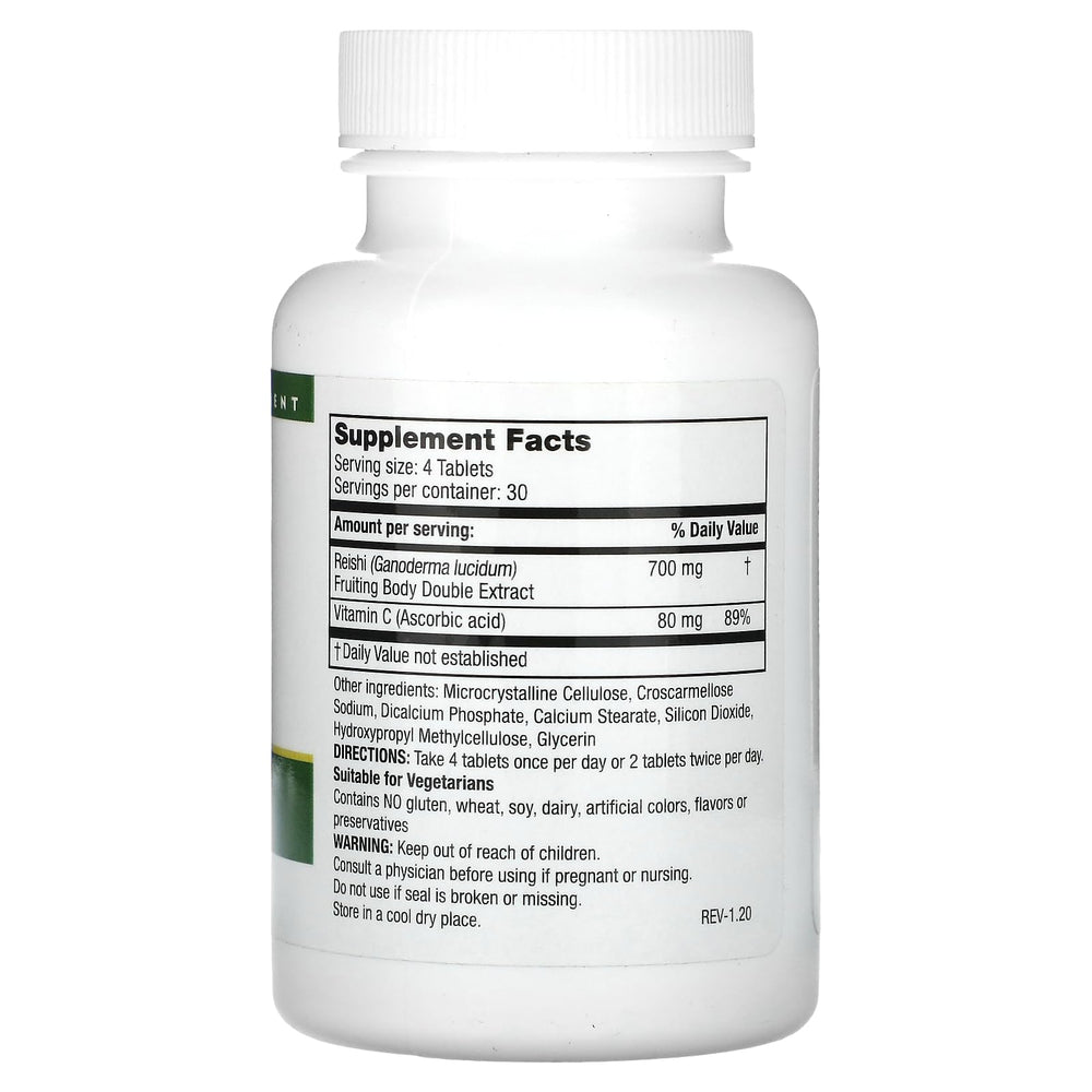 Ganoderma lucidum dual-extract Reishi process close-up