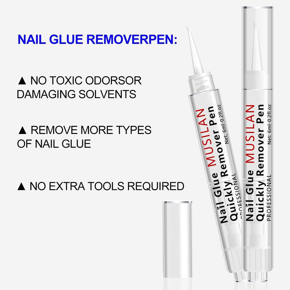 MUSILAN remover pen cap prevents leaks during travel