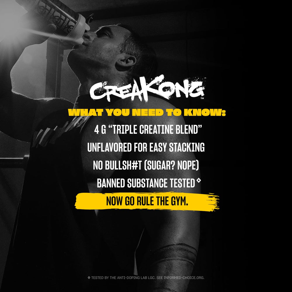 Scoop of Mutant Creakong with post-workout recovery concept