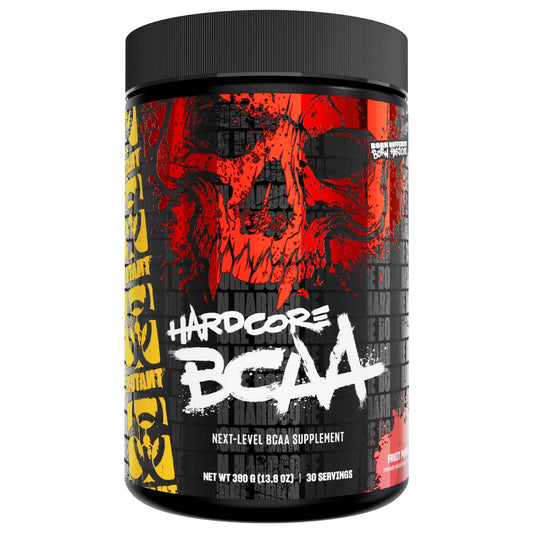 Mutant Hardcore BCAA front label