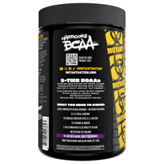 Scoop with Mutant Hardcore BCAA Grape powder