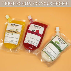 Muufuuser eco-packaging emphasizes sustainability and clean burn for eco-conscious shoppers.