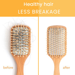 Muun Ginger shampoo bar Pack 3 color-safe formula in use.