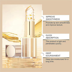 MVC Color Changing Lipstick cream texture offers smooth, non-sticky wear.
