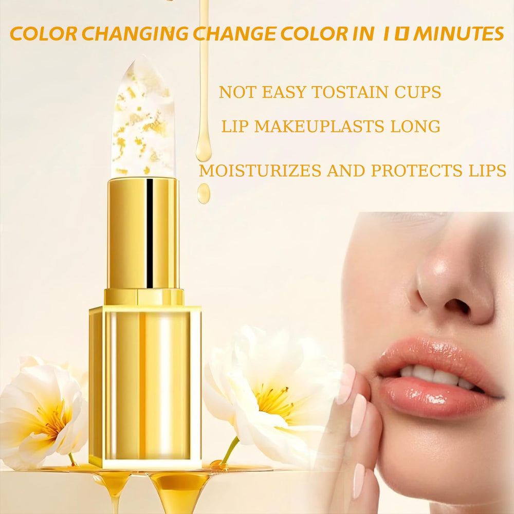 MVC Color Changing Lipstick hydration oil keeps lips soft with deep moisture.