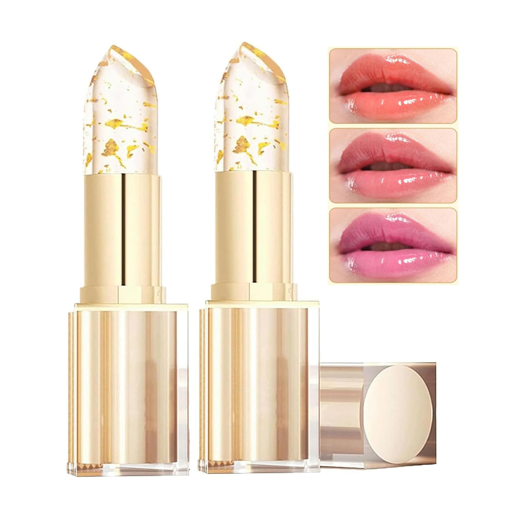 MVC Color Changing Lipstick packaging highlights premium branding and gift-ready presentation.