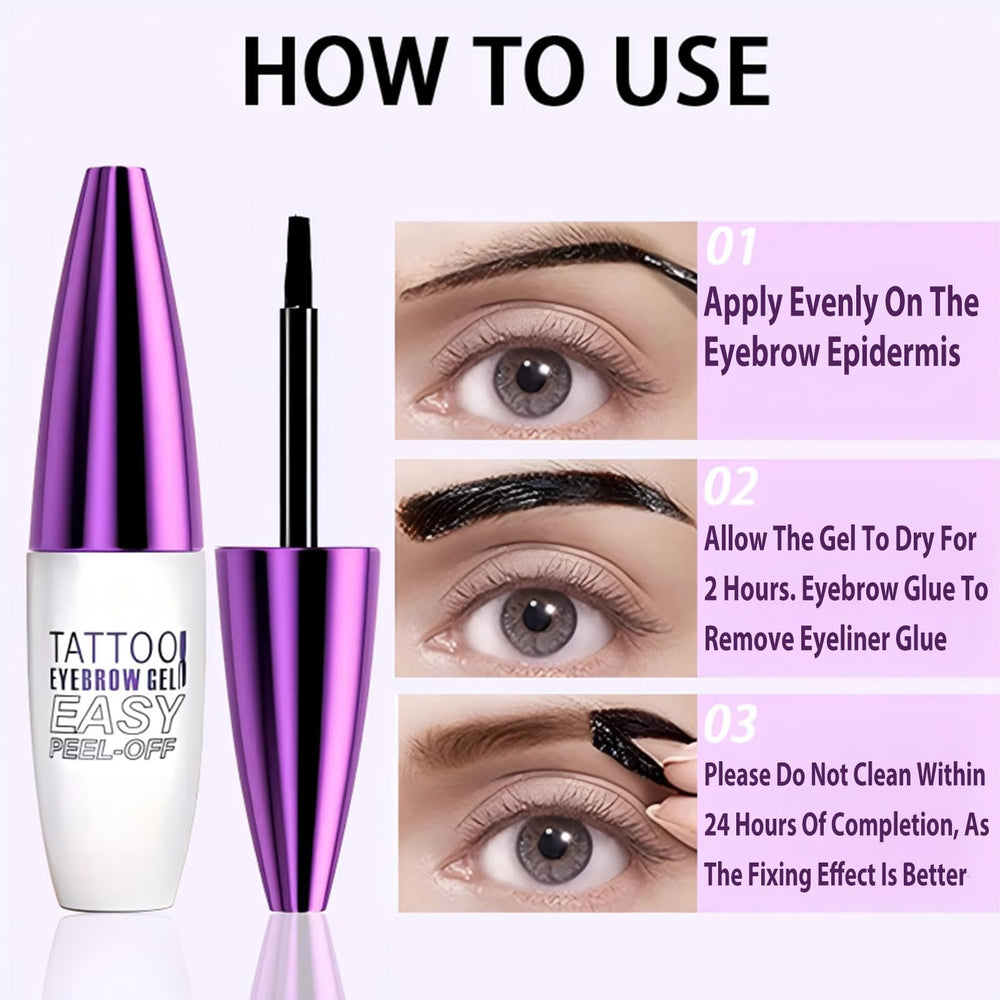 MVC Eyebrow Gel with royal jelly and aloe vera for conditioning and care