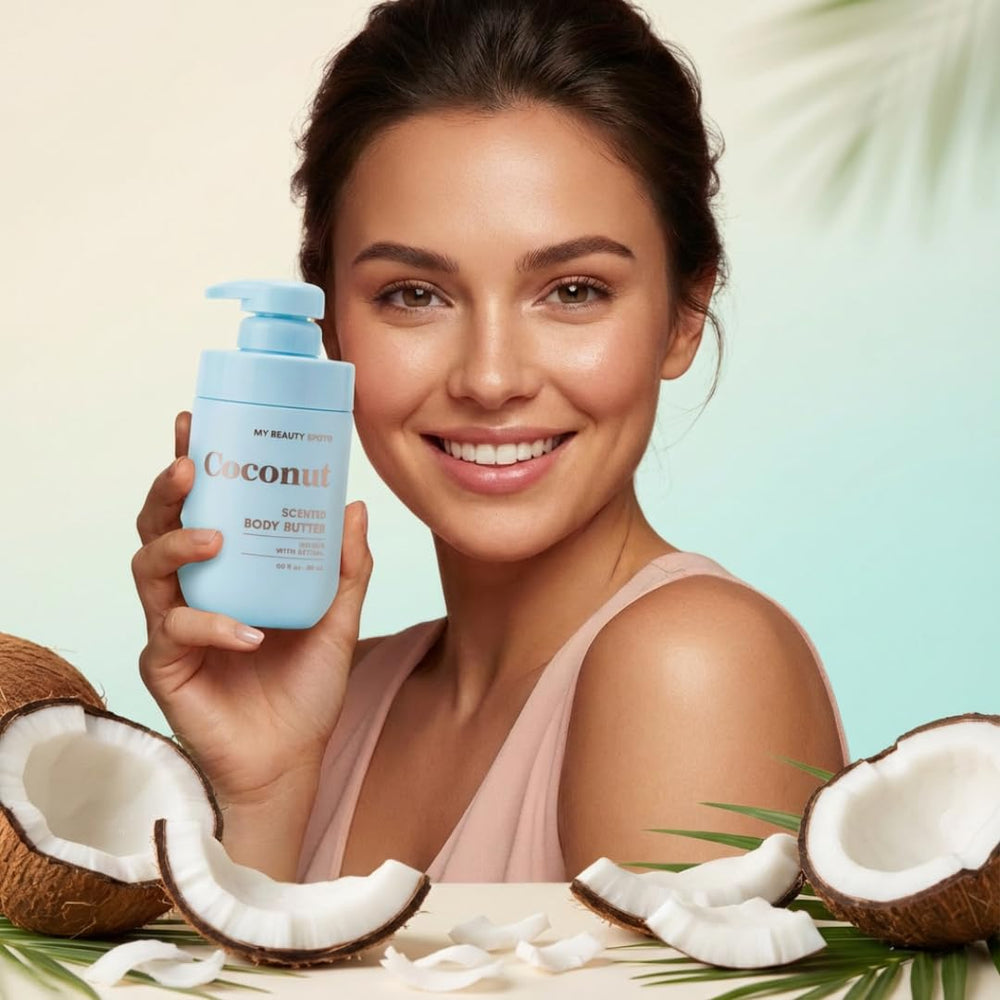 My Beauty Spot fast-absorbing lotion swatch with non-greasy finish