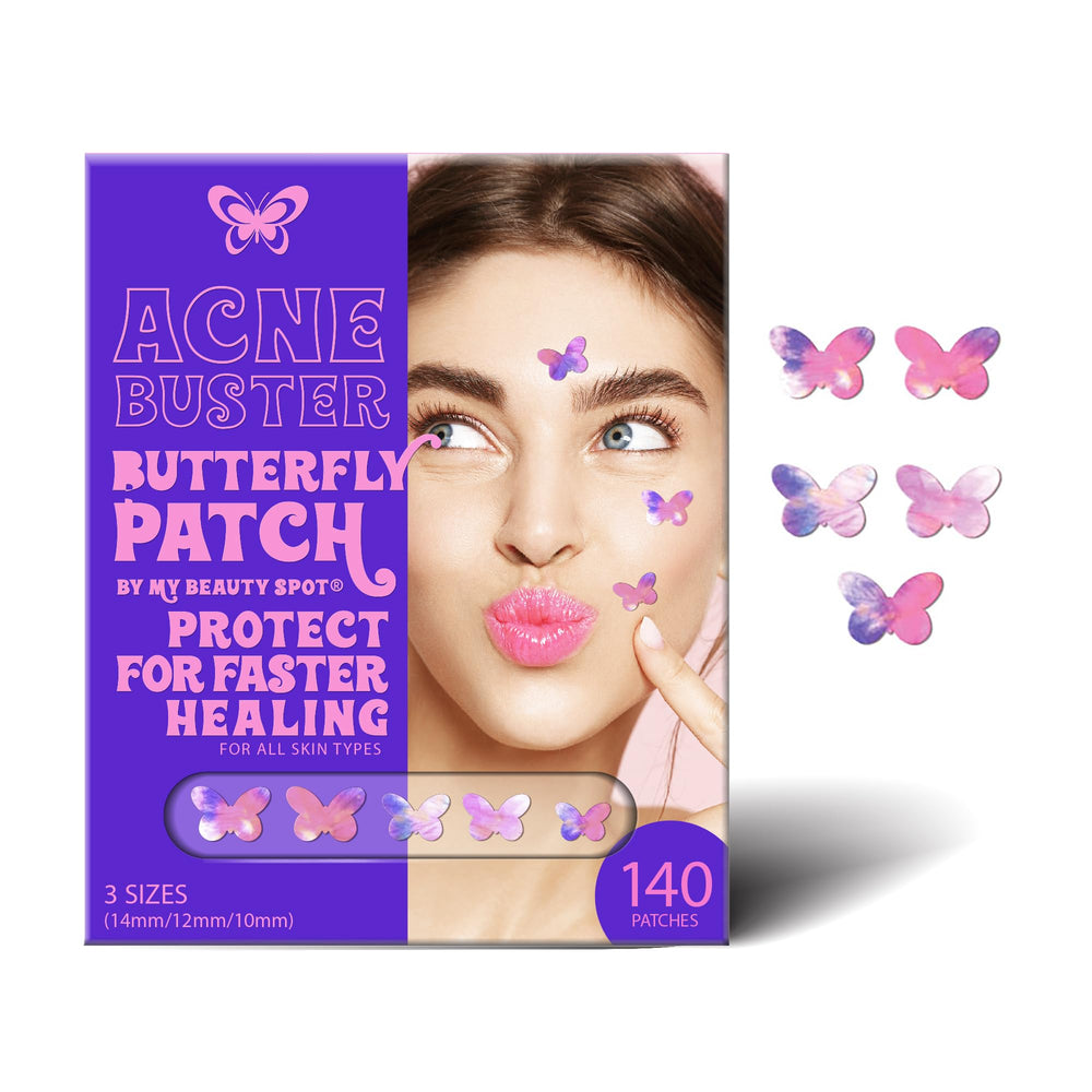 My Beauty Spot Rainbow Butterfly Patches pack for quick blemish care on the go.