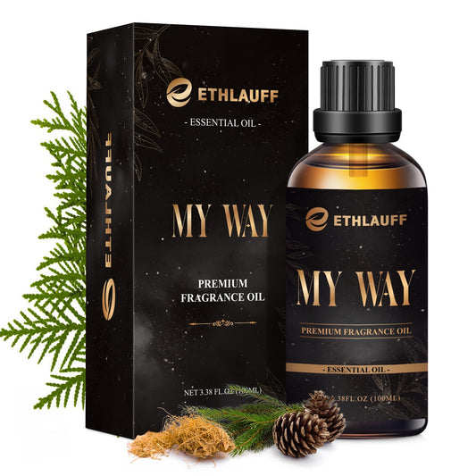 Front view of My Way Diffuser Oil 100ml bottle
