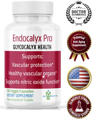 Graphic illustrating endothelial glycocalyx and vascular health