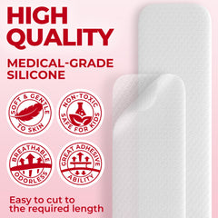 MYHELP waterproof scar sheets stay in place during showers and movement