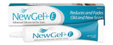MyNewGel NewGel Plus bottle closeup showing silicone treatment for daily scar care.