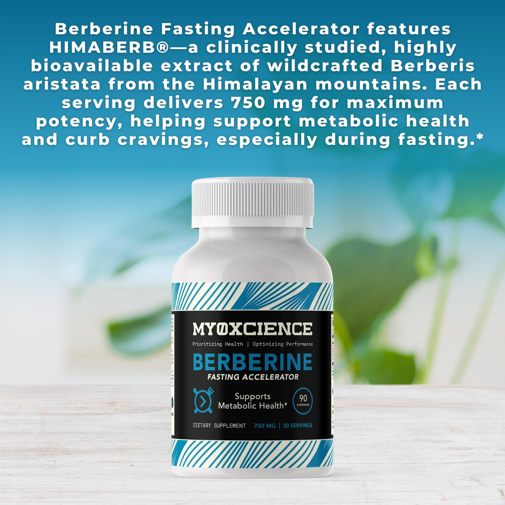 Supplement facts panel showing 750 mg HIMABERB and 300 mg ALA
