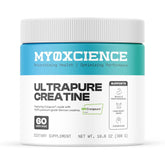 MYOXCIENCE Creapure Creatine Monohydrate bottle and label