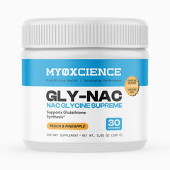 MYOXCIENCE NAC Glycine Supreme bottle highlights flavor and label clarity