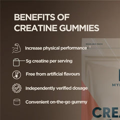 Myprotein Creatine Gummies Raspberry flavor