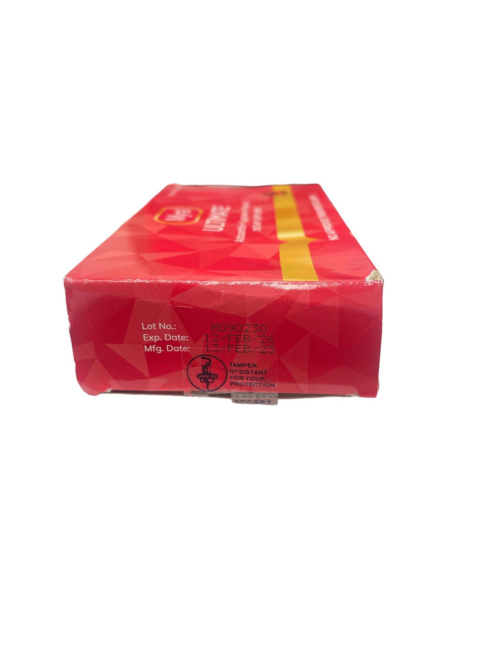Nutrition facts label for Myra Utimate capsules
