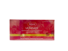 Close-up of Myra Utimate softgel capsules