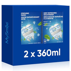 MySmile Alcohol Free Mouthwash bottle and packaging