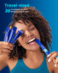 Teeth and gums protection with MySmile mouthwash