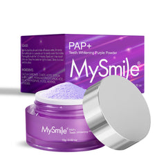 MySmile Pap Natural Mint Teeth Whitening Powder in Bright Purple (1.04 oz)