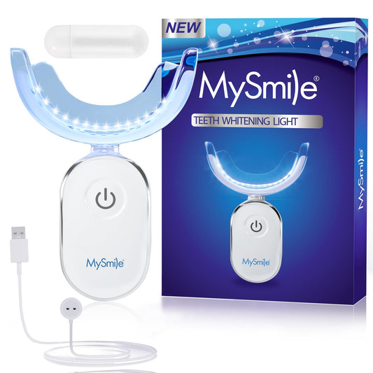 Front view of MySmile Teeth Whitening Accelerator Light