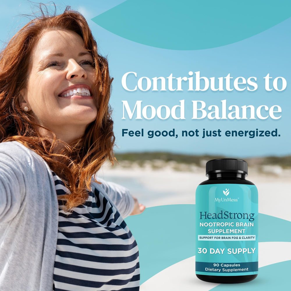 Lifestyle image emphasizing brain health and focus