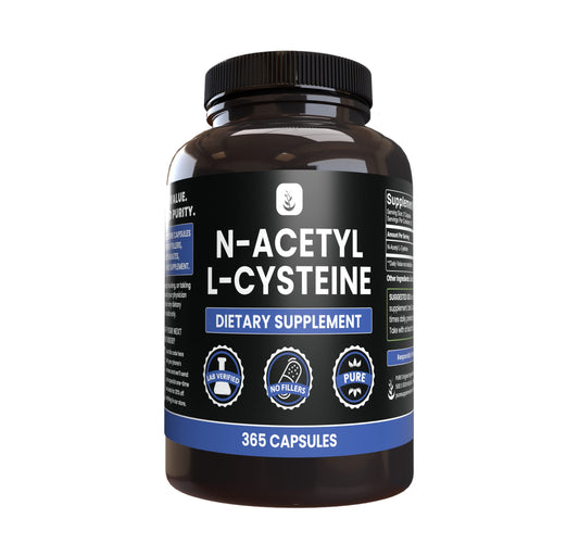 N-Acetyl L-Cysteine 365 capsules bottle
