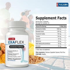 N-Labs ExaFlex bottle back label