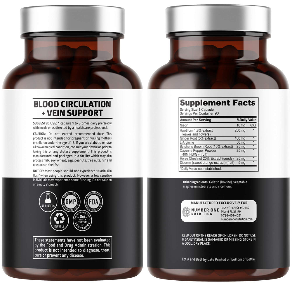 Close-up of product label