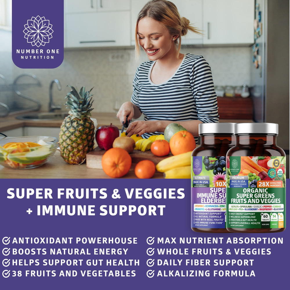 120-cap supply of N1N Organic Super Greens