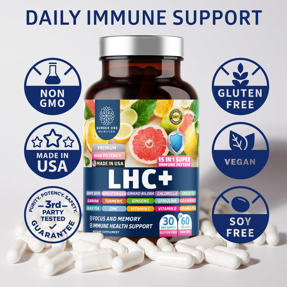 All-natural immunity and energy support for daily wellness