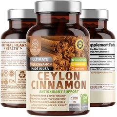N1N Premium Ceylon Cinnamon 1200mg bottle