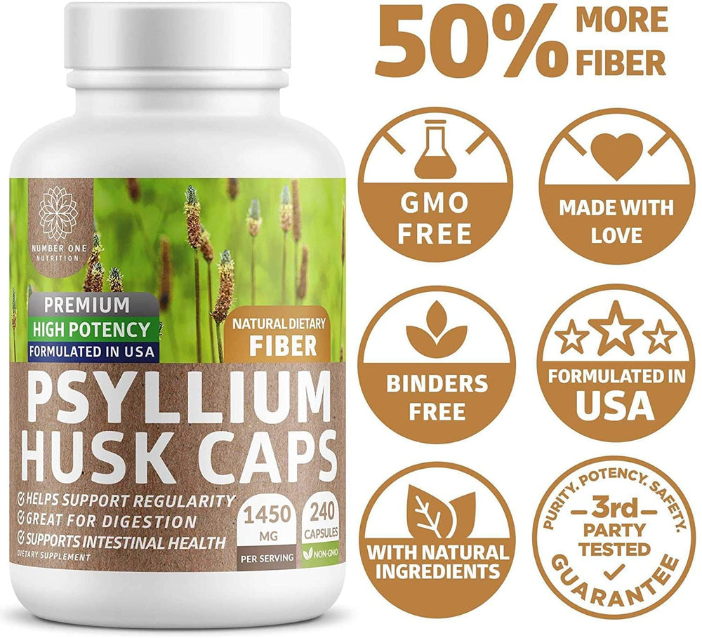 Digestive health fiber supplement packaging
