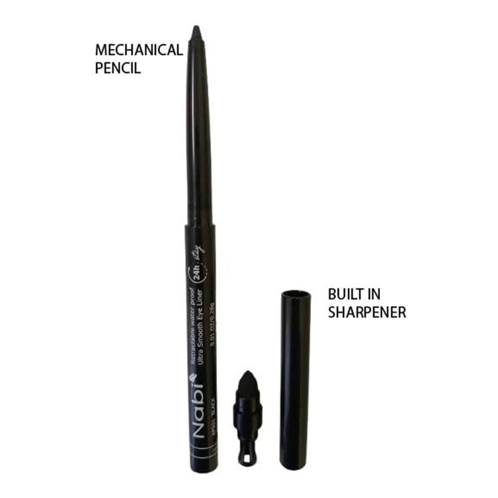 Nabi rich pigment eyeliner swatches reveal bold color with staying power.
