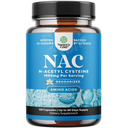 NAC 1000mg vegan capsules