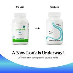 Seeking Health NAC packaging and ingredients