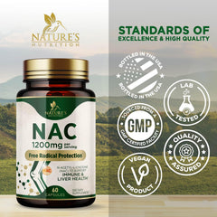 NAC antioxidant and cellular health support