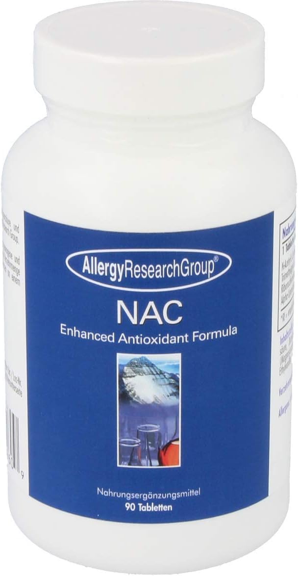 Allergy Research Group NAC Enhanced bottle close-up