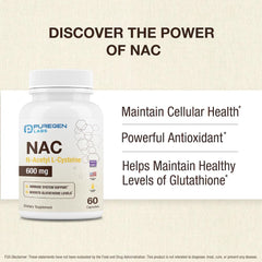 Free radical protection for liver with NAC